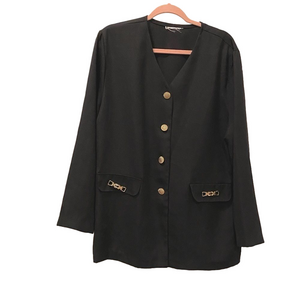 𝅺🌷 Beautiful 🌷 Classy Elegant Vintage  Blazer With Gold Hardware